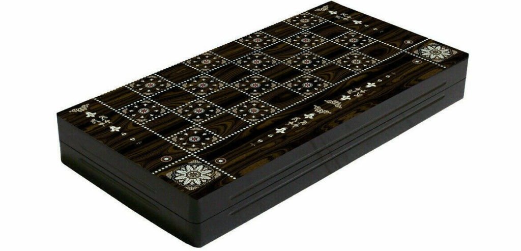 backgammon board classic range pearl