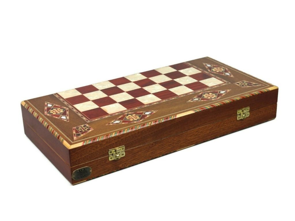 wooden backgammon sets middle eastern