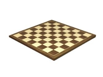 Executive Range Chess Board “Walnut & Maple” – 18″