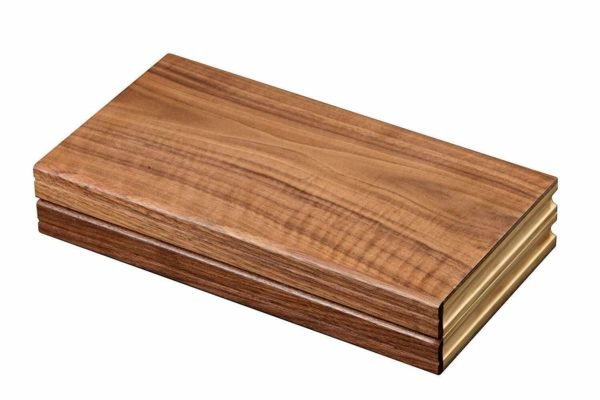 wooden box rummy set