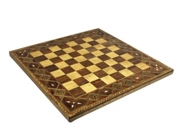 timber wooden chess board