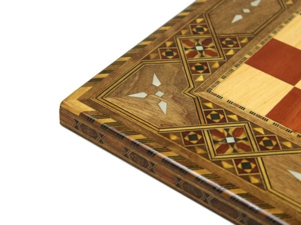 Premium Range Chess Board With Metal Pieces "Solar" - CRWL17" - Image 3