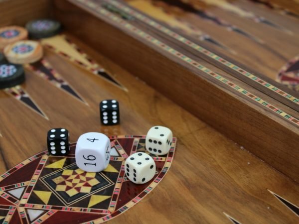 backgammon set dices