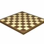 Economy Range Wooden Chess Set Walnut Board 16″ Weighted Ebonised Classic Staunton Pieces 3″
