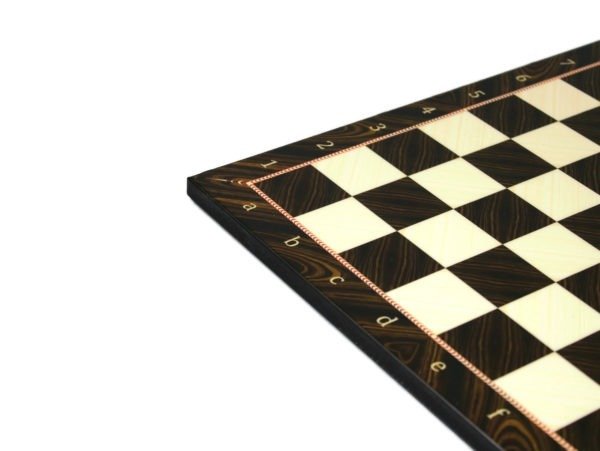 walnut chess board surface