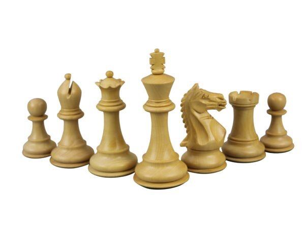 boxwood fierce knight chess pieces