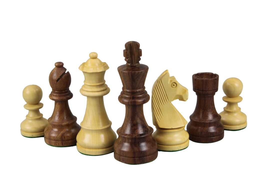 sheesham german staunton chess pieces