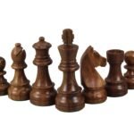 Premium Range Helena Chess Set Rosewood 17″ Weighted Sheesham German Staunton Chess Pieces 3″