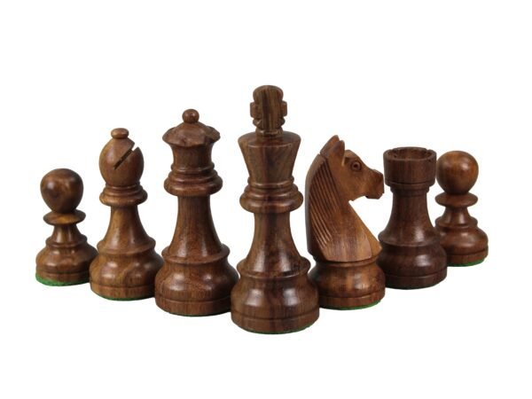 sheesham german staunton chess pieces