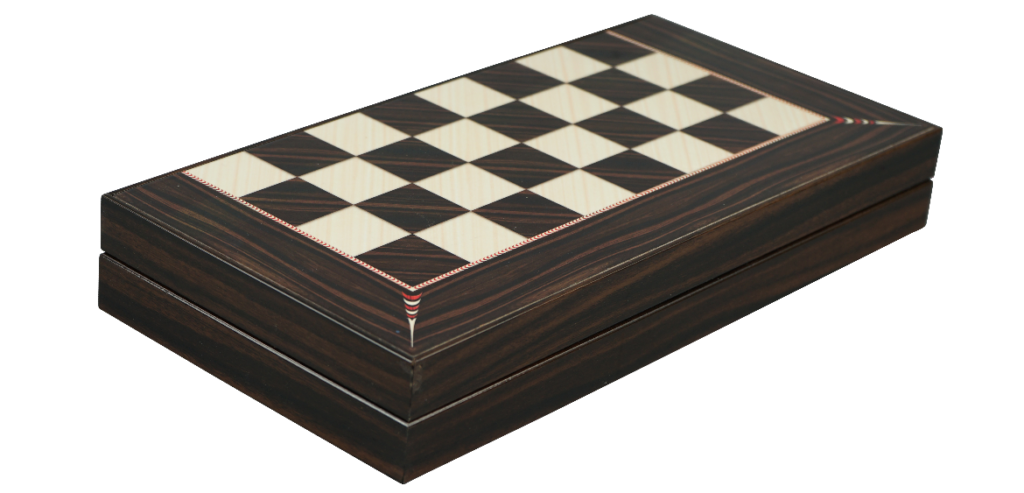 walnut backgammon set