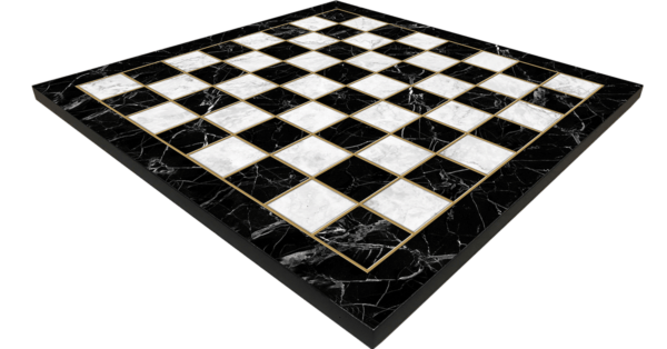 marble chess board surface