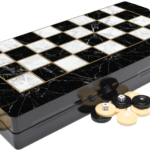 Classic Range Backgammon Set “Marble”- 19″