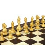 Premium Range Helena Chess Set Walnut 20″ Weighted Sheesham Fierce Knight Staunton Chess Pieces 3.75″