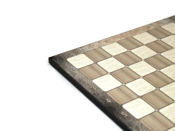 platinum oak chess board surface