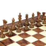 Premium Range Helena Chess Set Rosewood 20″ Weighted Sheesham Morphy Professional Staunton Chess Pieces 3.75″