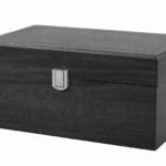 Chess Box Large Ebony With Metal Clasp 3.75″