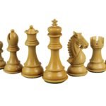 King Bridal Staunton Chess Pieces Series Ebonised Boxwood 3.75″