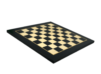 Premium Range Helena Flat Chess Board “Charcoal Black”- 20″