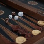 Luxury Range Helena Backgammon Set “Rural Ebonywood” – 20″  2150