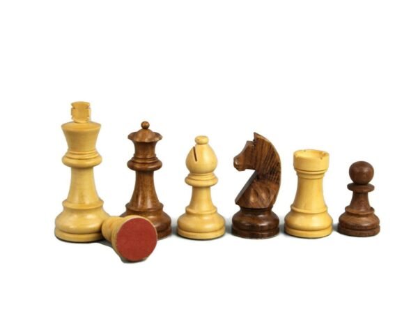 Chess Pieces With Rosewood Storage Box ''Wooden'' - Image 2