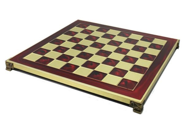 Metal Range Chess Set Ruby Red 18'' - 500R - Image 5