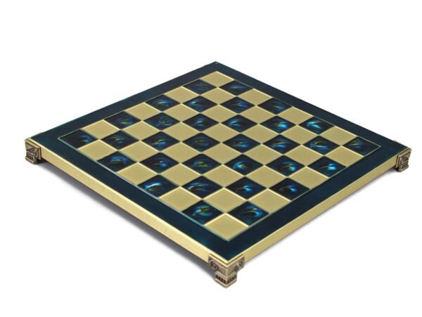 Metal Range Chess Set Sapphire Blue 11'' - 200B - Image 5