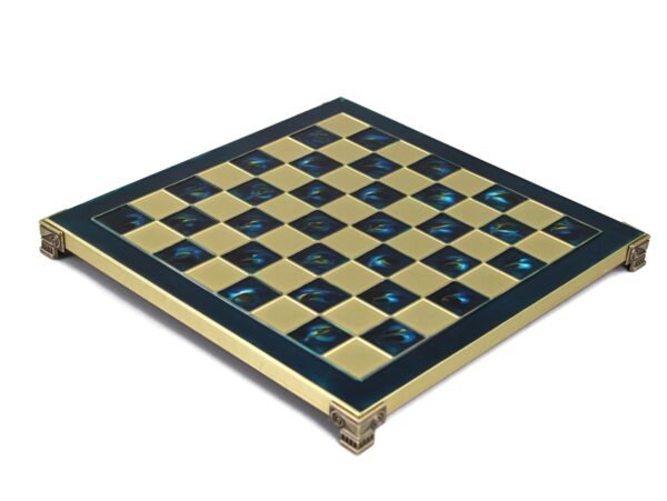 Metal Range Chess Set Sapphire Blue 11'' - 200B - Image 11