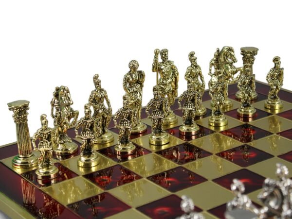 Metal Range Chess Set Ruby Red 18'' - 500R - Image 8