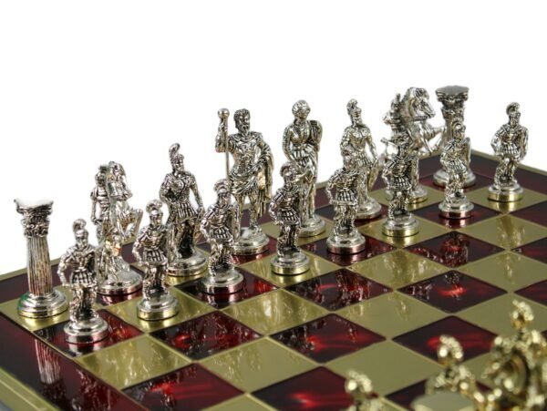 Metal Range Chess Set Ruby Red 18'' - 500R - Image 7