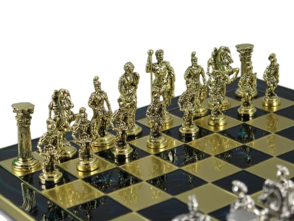 Metal Range Chess Set Sapphire Blue 18'' - 500B - Image 11