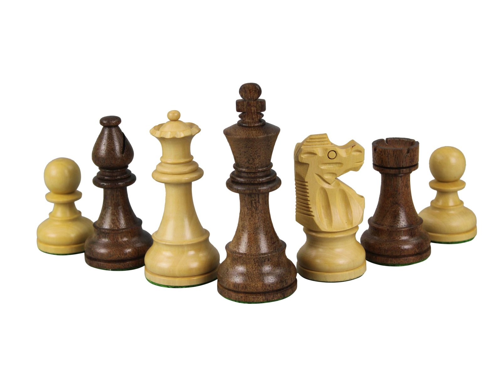 French Lardy Staunton Sheesham Boxwood 2.75'' Chess Pieces