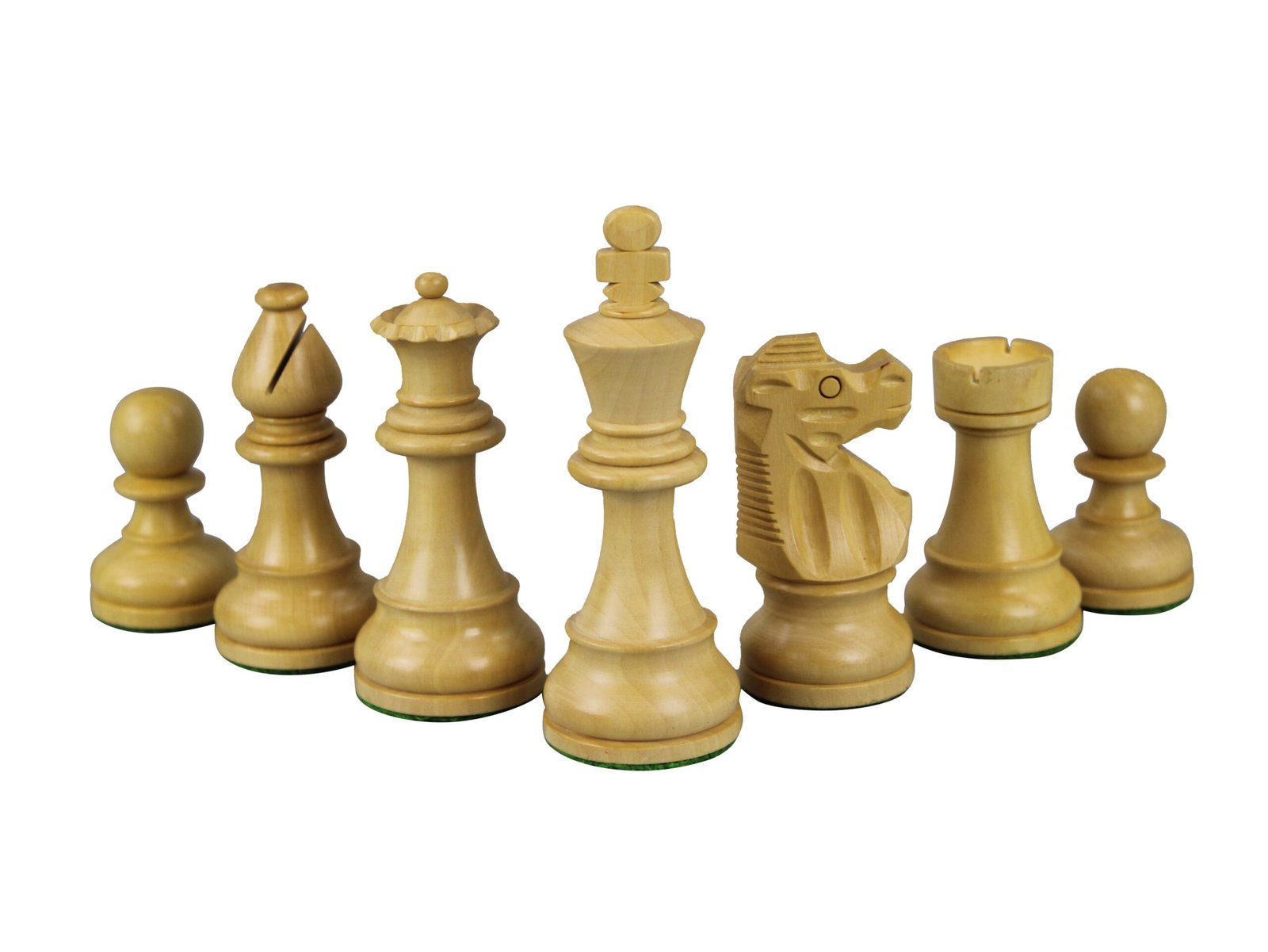 French Lardy Staunton Sheesham Boxwood 2.75'' Chess Pieces - Image 2