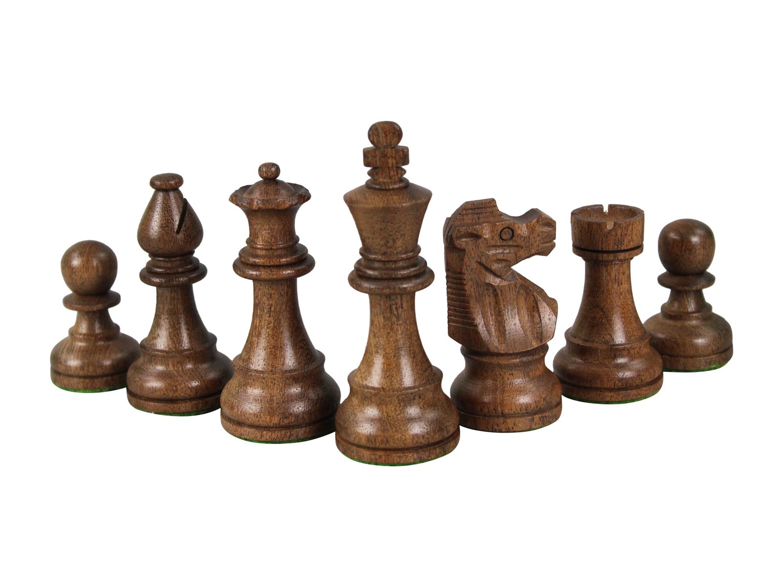 French Lardy Staunton Sheesham Boxwood 2.75'' Chess Pieces - Image 3