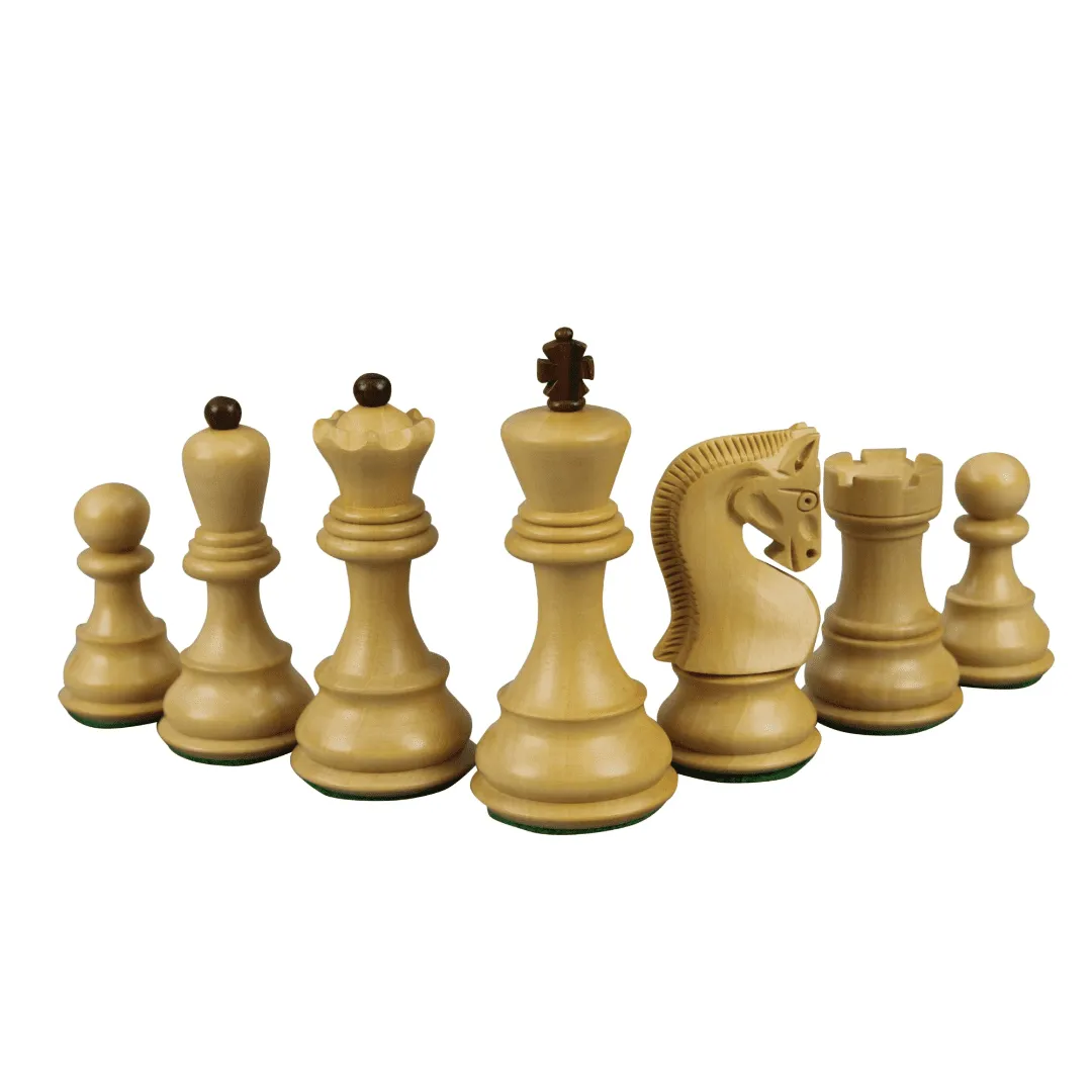 1959 Sheesham Zagreb Staunton Chess Pieces 3.75 Inch - Image 2