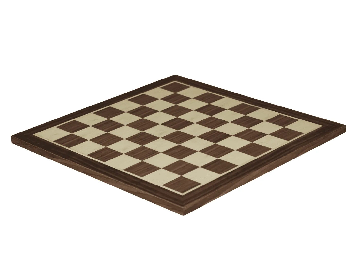 Walnut Chess Set With Chess Pieces And Chess Box 14 Inch - Image 3