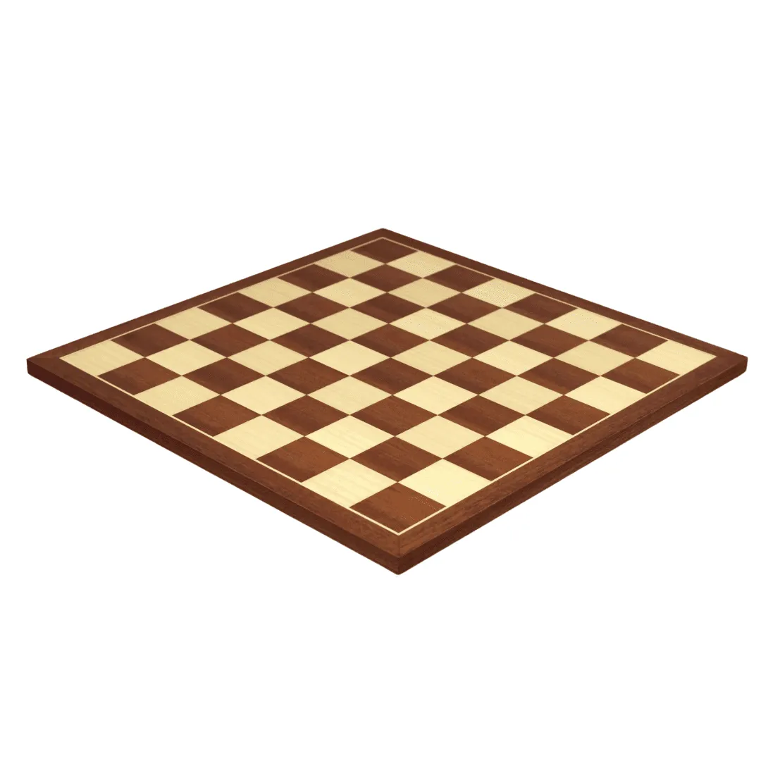 Isle of Lewis Chess Set II Ivory & Brown Resin Chess Pieces 3.5 Inch With Mahogany Chess Board 20 Inch - Image 4