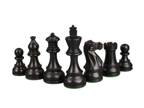 Sheesham Chess Set With Sheesham Flat Chess Board 20 Inch and Ebonised Atlantic Classic Chess Pieces 3.75 Inch - Image 7