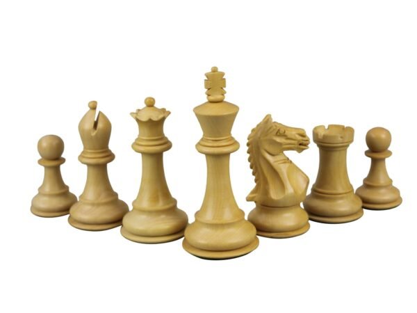 Sheesham Chess Set With Sheesham Flat Chess Board 20 Inch and Sheesham Fierce Knight Staunton Chess Pieces 3.75 Inch - Image 6