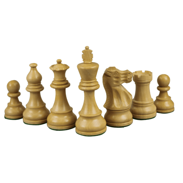 Mahogany Chess Set 16 Inch With Flat Chess Board and Weighted Sheesham Classic Staunton Chess Pieces 3 Inch - Image 7