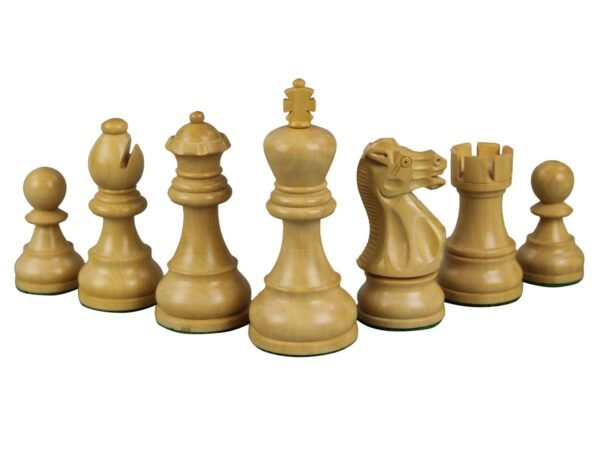 Sheesham Chess Set With Sheesham Flat Chess Board 20 Inch With Ebonised Executive Staunton Chess Pieces 3.75 Inch - Image 7