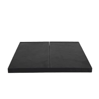 Leatherette Midnight Black Design Backgammon Set 19 Inch