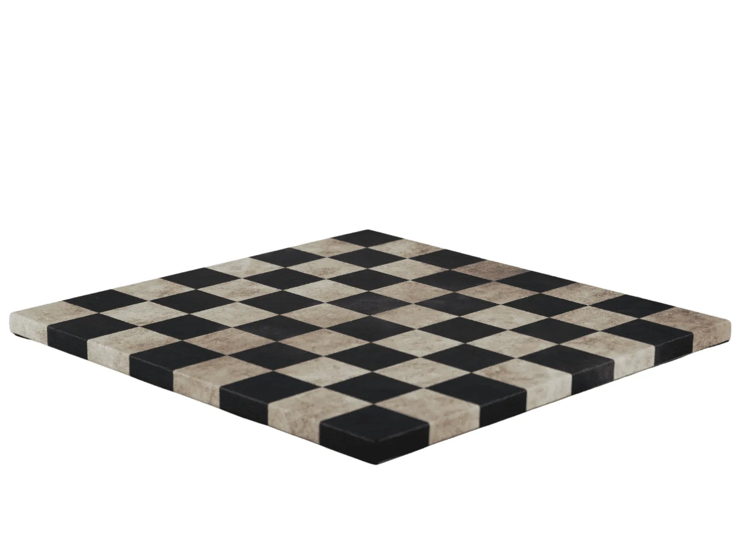 Black Leatherette Personalised Metal Chess Set with Drawstring Bag 14 Inch - Image 13