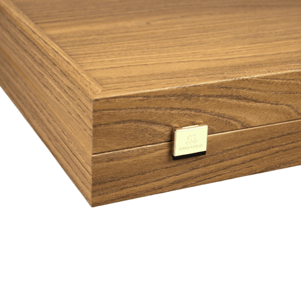 Manopoulos Walnut Backgammon Set 20 Inch - Image 5