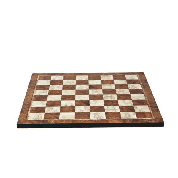 Mocha Design Chess Set 14 Inch