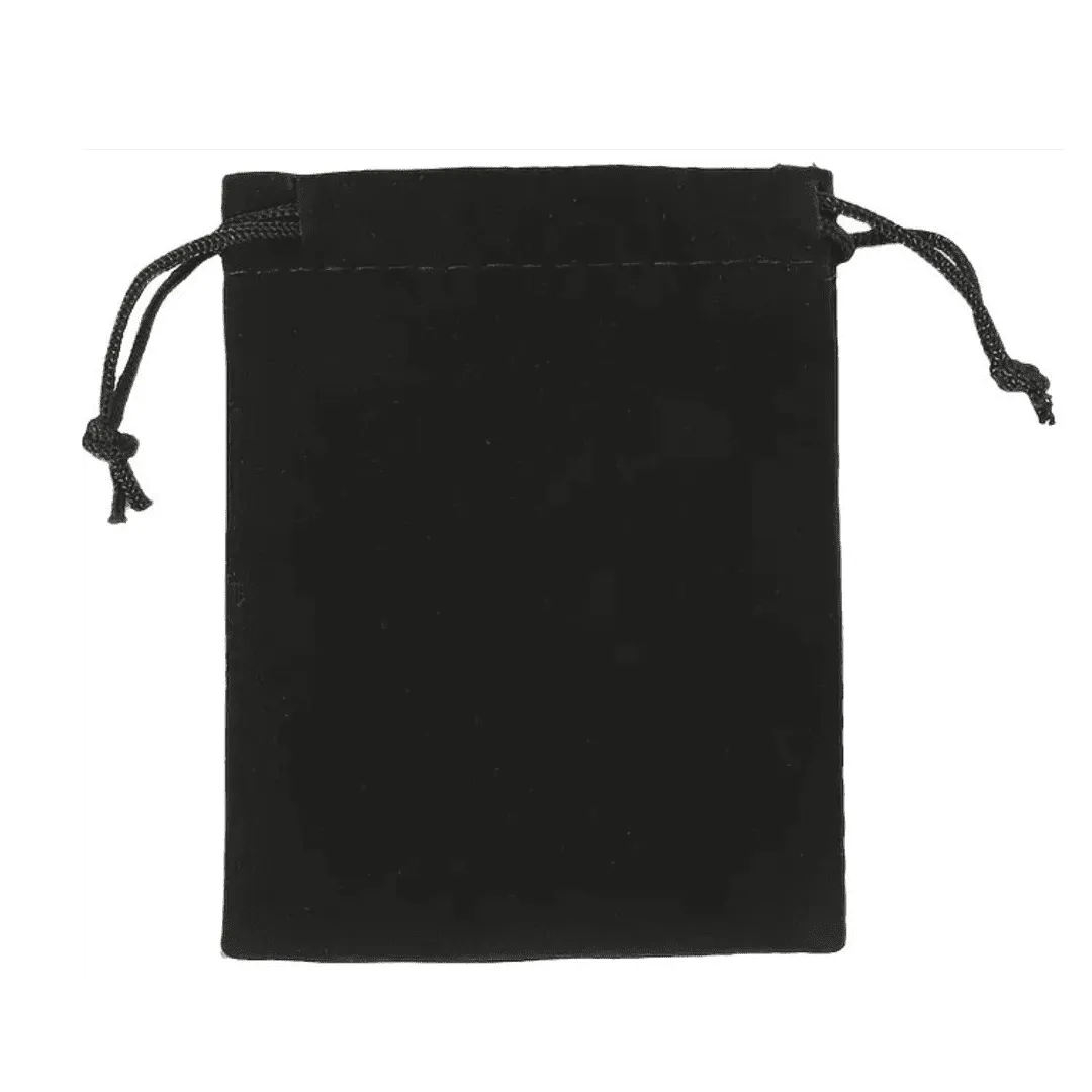 Midnight Black and Neon Blue Marbled DND Dice Set, 7 Piece Dice Set, Roll Playing Game Dice with Dice Bag - Image 2