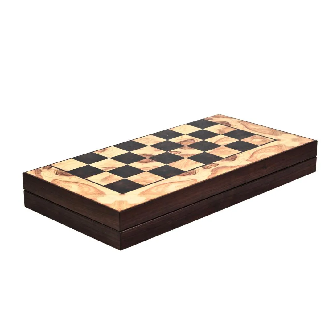 Red Oak Chess & Backgammon Set 19 Inch - Image 2