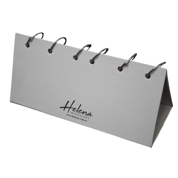 White Backgammon Scoreboard with Silver Coils - Image 2