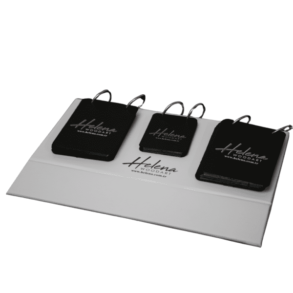 White Backgammon Scoreboard with Silver Coils - Image 3