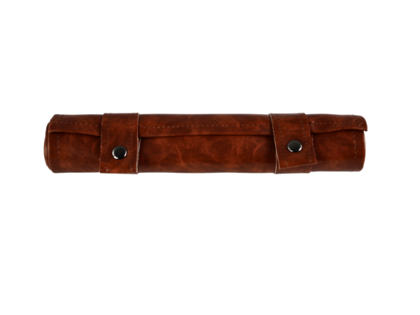 Brown Travel Roll Up Chess Set 13 Inch - Image 11